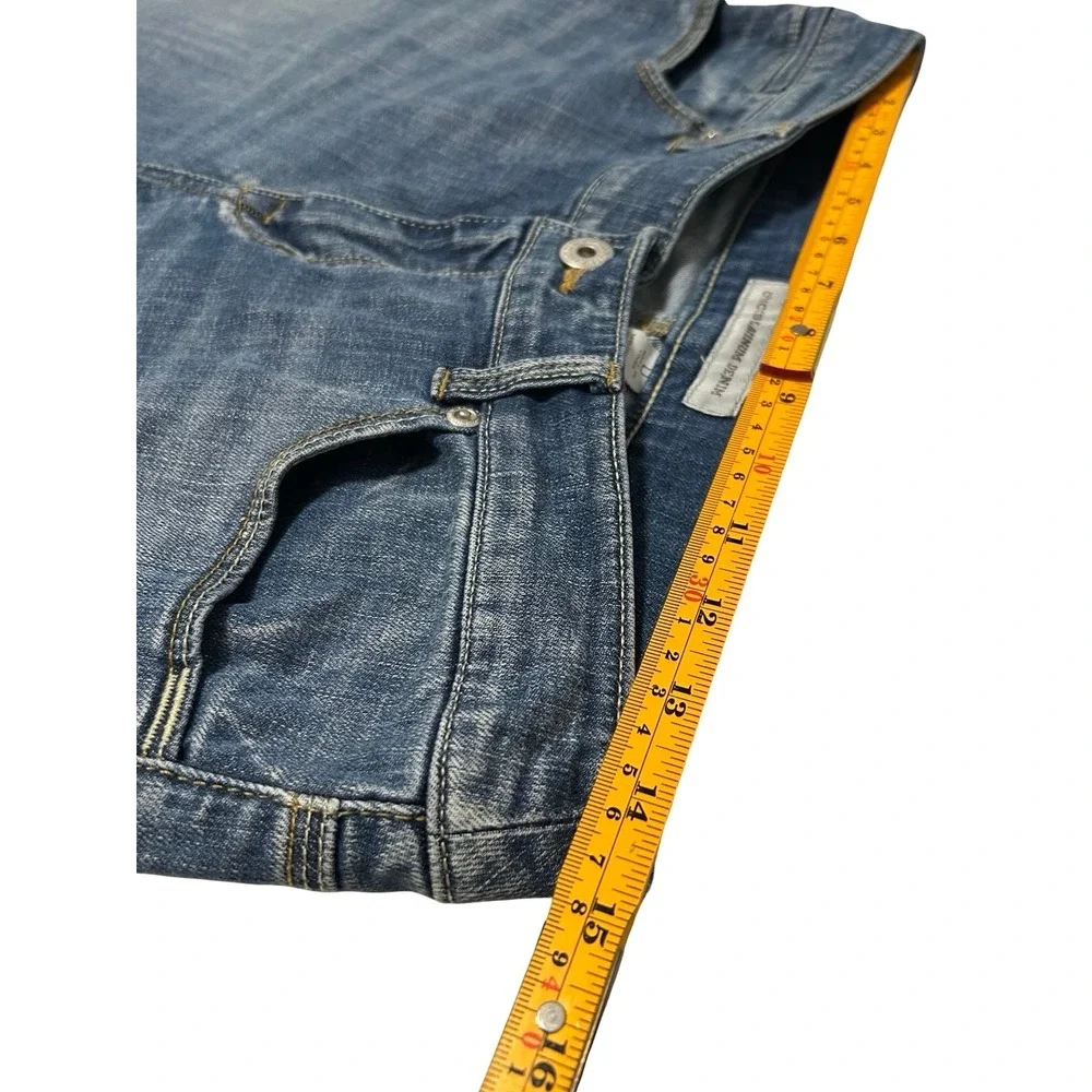 Chicos Platinum Denim Womens Blue Straight Leg Jeans Size 0 Medium Wash Stretch - Picture 5 of 7